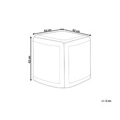 Beliani Poef MEERUT - Bruin Katoen -Relax Verkoop 006ee5f268114fdc8f35ce5998b35351