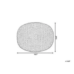 Beliani Poef CONRAD - Geel Katoen -Relax Verkoop 0219e217beab4def849c7616452448c5