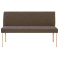 VidaXL Bankje 139,5 Cm Polyester Bruin -Relax Verkoop 042e1a70fe754579960dfcad871d9918