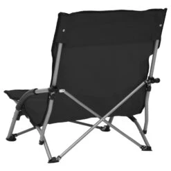 VidaXL Strandstoelen 2 St Inklapbaar Stof Zwart -Relax Verkoop 0d05da67aff04d5cba03595dfb4b7577