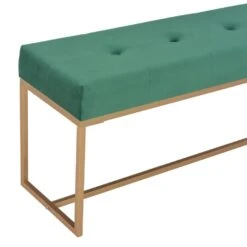 VidaXL Bankje 120 Cm Fluweel Groen 7 VidaXL Bankje 120 Cm Fluweel Groen -Relax Verkoop 1000008878 0103