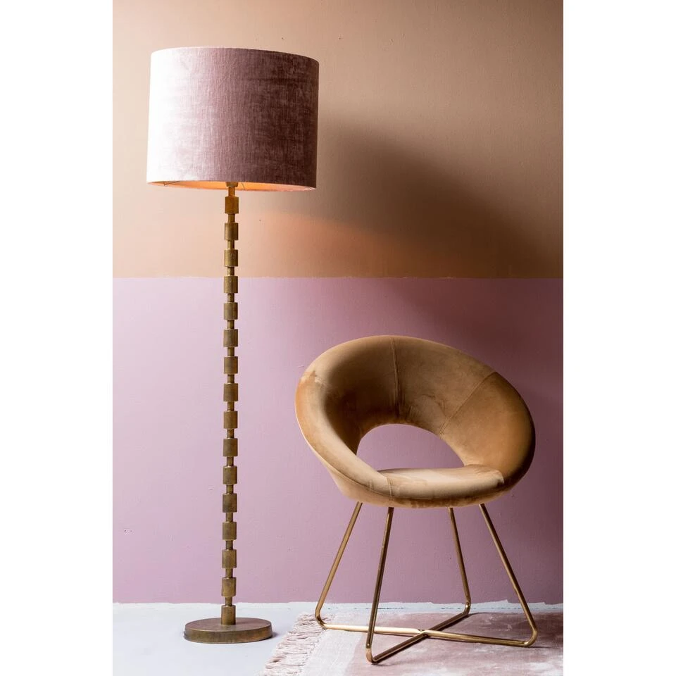 Stoel Charlie - Karamel/Goud - Velvet 3 Stoel Charlie - Karamel/Goud - Velvet - Image 3