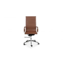 Lifa Living Brisbane PU Leren Bureaustoel Cognac -Relax Verkoop 1000022634 0103