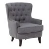 Beliani Fauteuil VIBORG - Grijs Polyester