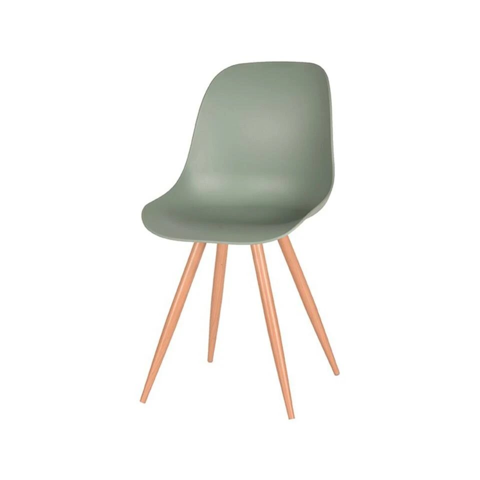 LABEL51 Eetkamerstoel Rimini - Forest - Kunststof 2 LABEL51 Eetkamerstoel Rimini - Forest - Kunststof - Image 2