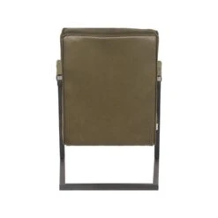 LABEL51 Fauteuil Denmark - Army Green - Microfiber -Relax Verkoop 1000028404 0103