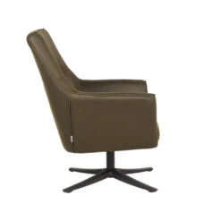 LABEL51 Fauteuil Tod - Army Green - Microfiber -Relax Verkoop 1000028421 0102