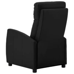 VidaXL Fauteuil Verstelbaar Kunstleer Zwart 7 VidaXL Fauteuil Verstelbaar Kunstleer Zwart -Relax Verkoop 1000041959 0103