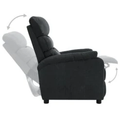VidaXL Fauteuil Elektrisch Verstelbaar Stof Donkergrijs 7 VidaXL Fauteuil Elektrisch Verstelbaar Stof Donkergrijs -Relax Verkoop 1000041986 0103