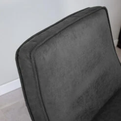 Industriële Fauteuil Antraciet Lowen Eco Leer - Leder - Grijs -Relax Verkoop 1000042008 0103