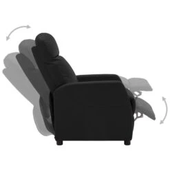 VidaXL Fauteuil Elektrisch Verstelbaar Kunstleer Zwart -Relax Verkoop 1000042016 0102