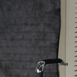 Industriële Bureaustoel Matt Zwart Hoog Ecoleder - 50x55x112 Cm - Leder - Zwart 7 Industriële Bureaustoel Matt Zwart Hoog Ecoleder - 50x55x112 Cm - Leder - Zwart -Relax Verkoop 1000042410 0103