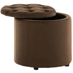 Clp Poef Pantine Bruin -Relax Verkoop 1000045333 0101