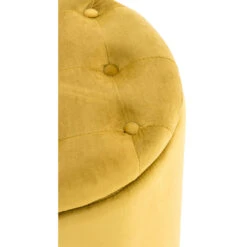 Clp Poef Pantine Geel -Relax Verkoop 1000045335 0103