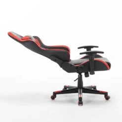 Gamestoel Texas - Zwart / Rood - Gaming Stoel - Bureaustoel -Relax Verkoop 1000050258 0103