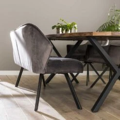 Hoyz - Eetkamerbank Raster - 180cm Breed - 2 Personen - Grijs -Relax Verkoop 1000051489 0102