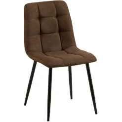 CLP Eetkamerstoel Tilde Stof Bruin