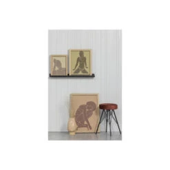 WOOOD Bella Kruk - Velvet - Brick Red - 53x33x33 -Relax Verkoop 1000057165 0103