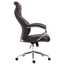 Clp Bureaustoel Wigan Leder Bruin 6 Clp Bureaustoel Wigan Leder Bruin -Relax Verkoop 1000059681 0102