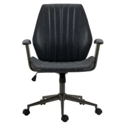 Clp Bureaustoel Nampa Kunstleder Zwart -Relax Verkoop 1000062578 0101