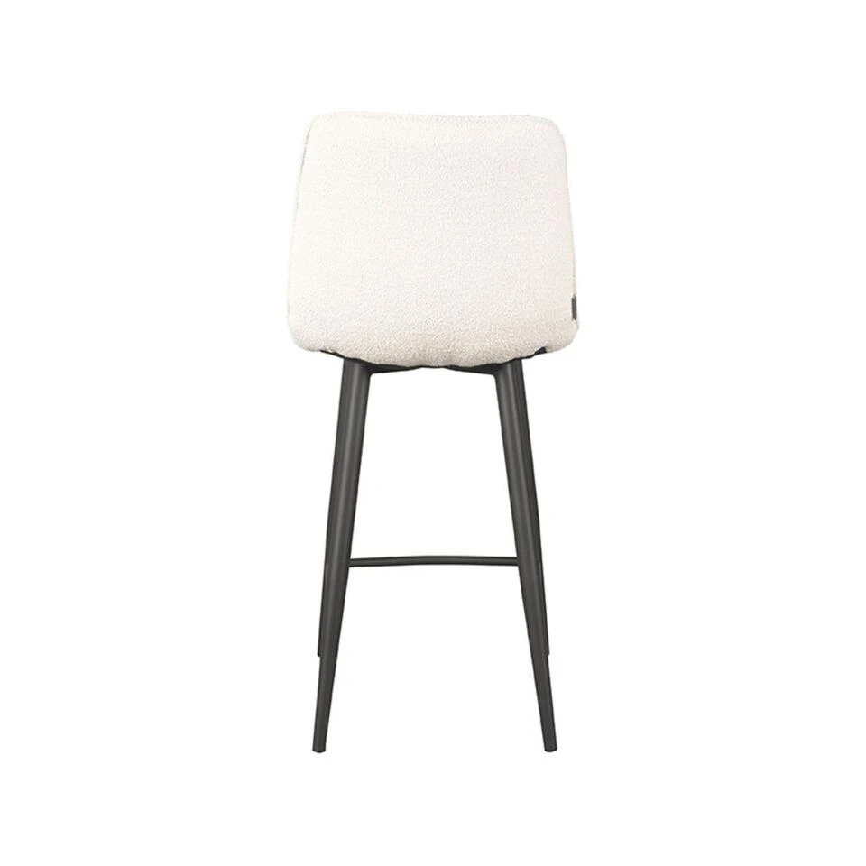 LABEL51 Barkruk Jelt - Ivory - Boucle - Teddy 3 LABEL51 Barkruk Jelt - Ivory - Boucle - Teddy - Image 3