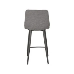 LABEL51 - Barkruk Jelt - Grijs - Boucle -Relax Verkoop 1000068979 0103