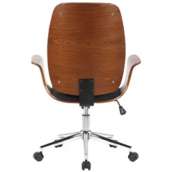 Clp Bureaustoel Burbank Kunstleer Zwart -Relax Verkoop 1000071070 0103