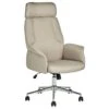 Beliani Bureaustoel PILOT - Beige Polyester