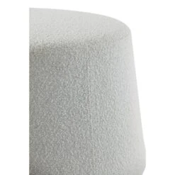 Poef Lauryn - Wit Bouclé - Ø59cm -Relax Verkoop 1000072862 0110