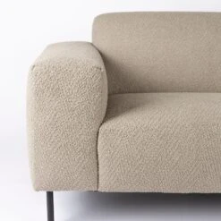 Puur Sylvia 2,5-zits Bank - Stof - Taupe -Relax Verkoop 1000074294 0103