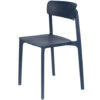 Giga Meubel Eetkamerstoel Clive Donkerblauw