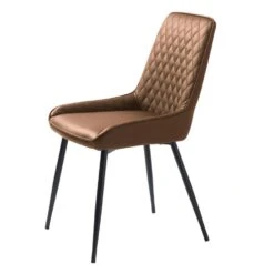 Giga Meubel Eetkamerstoel Bruin - Kunstleder - Stoel Milton -Relax Verkoop 1000074391 0102