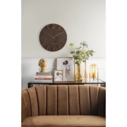 Leitmotiv Bank Royal - Velvet Chocolade Bruin - 128x71x80cm -Relax Verkoop 1000074591 0110