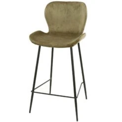 Verona Barstoel 67cm - Stof - Beige