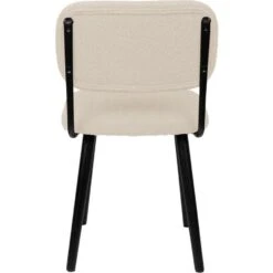 Rein Living Jake Stoel - Bouclé - Gebroken Wit -Relax Verkoop 1000078991 0103