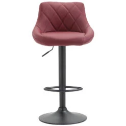 CLP Barkruk Lazio Zwart Frame Kunstleer Multikleur -Relax Verkoop 1000080799 0102