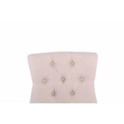 CLP Eetkamerstoel Aberdeen Donker Frame Stof Crème -Relax Verkoop 1000082876 0103