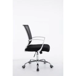 Clp Bureaustoel Tracy Frame Chroom Look Zwart -Relax Verkoop 1000085295 0102