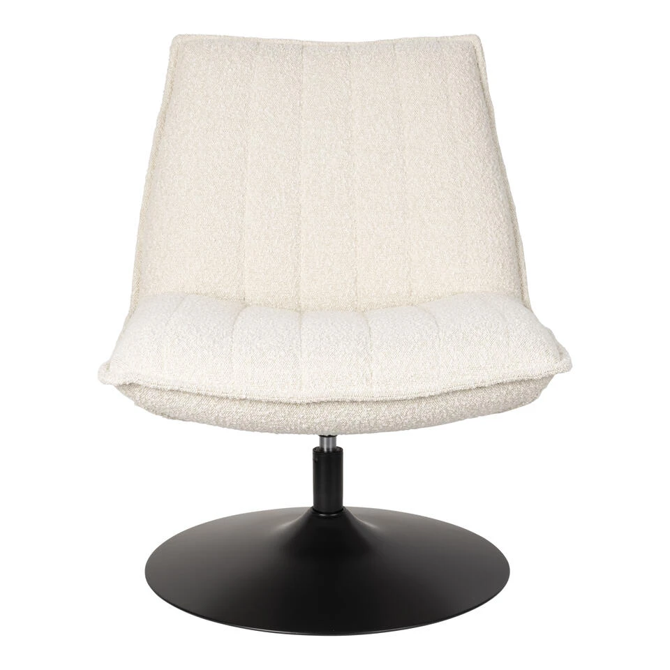 Rein Living Jax Fauteuil - Bouclé - Gebroken Wit 2 Rein Living Jax Fauteuil - Bouclé - Gebroken Wit - Image 2