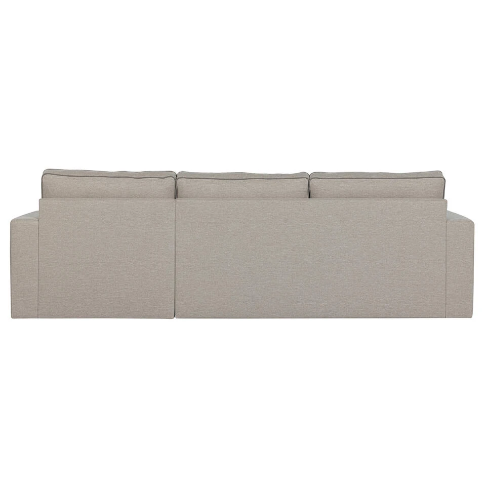 WOOOD Lisa Hoekbank - Polypropyleen - Crème - 87x280x170 4 WOOOD Lisa Hoekbank - Polypropyleen - Crème - 87x280x170 - Image 4