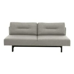 Sohome Slaapbank Gevin - 139 X 200cm - Lichtgrijs 7 Sohome Slaapbank Gevin - 139 X 200cm - Lichtgrijs -Relax Verkoop 1000094465 0103