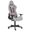 Beliani Gamestoel WARRIOR - Grijs Polyester