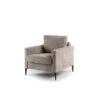 Fauteuil Flora Champagne Stof - Stof - Beige