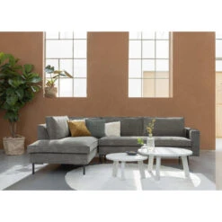 WOOOD Hoekbank Arwin Links - Olijfgroen -Relax Verkoop 10101948 1101