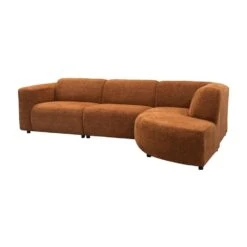 UMIX Hoekbank Astoria Voster - Terracotta -Relax Verkoop 10107250 0303