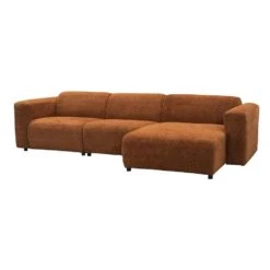 UMIX Hoekbank Astoria Voster - Terracotta -Relax Verkoop 10107250 0305