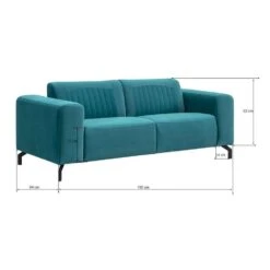 Bank Otis 2-zits - Smaragd Groen -Relax Verkoop 10112091 9600