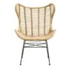 Fauteuil Jasmine - Rotan/metaal - Naturel