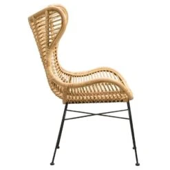 Fauteuil Jasmine - Rotan/metaal - Naturel -Relax Verkoop 10207005 8000