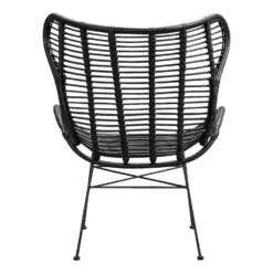 Fauteuil Jasmine - Rotan - Zwart -Relax Verkoop 10207009 0900
